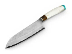 AS Santoku 180 Tsuchime, Kadzuno-gara 19 AS Santoku 180 Tsuchime, Kadzuno-gara -Küchenutensilien Laden as santoku 180 tsuchime kadzuno gara 1