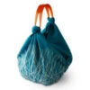 Baumwolltasche Furoshiki Tsuru, Blau, 100 Cm 2 Baumwolltasche Furoshiki Tsuru, Blau, 100 Cm -Küchenutensilien Laden baumwolltasche furoshiki tsuru blau 100 cm