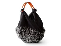 Baumwolltasche Furoshiki Tsuru, Indigo, 100 Cm