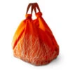 Baumwolltasche Furoshiki Tsuru, Orange, 100 Cm -Küchenutensilien Laden baumwolltasche furoshiki tsuru orange 100 cm