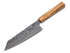 Damastmesser Bunka 170 SG2, 63 Lagen, Olive -Küchenutensilien Laden damastmesser bunka 170 sg2 63 lagen olive 1