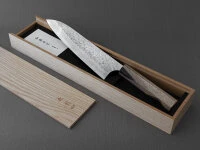 Damastmesser Gyuto 210 White Ebony, 35 Lagen 9 Damastmesser Gyuto 210 White Ebony, 35 Lagen – Bild 7
