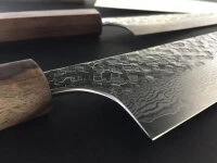 Damastmesser Gyuto 210 White Ebony, 35 Lagen 10 Damastmesser Gyuto 210 White Ebony, 35 Lagen – Bild 8