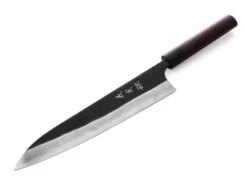 Damastmesser Gyuto 240 Kuroshiage Nami, 12 Lagen 15 Damastmesser Gyuto 240 Kuroshiage Nami, 12 Lagen -Küchenutensilien Laden damastmesser gyuto 240 kuroshiage nami 12 lagen 1