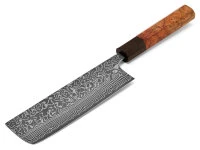Damastmesser Nakiri 165 SG2, 63 Lagen, Quitte 3 Damastmesser Nakiri 165 SG2, 63 Lagen, Quitte