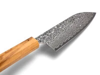 Damastmesser Santoku 170 SG2, 63 Lagen, Olive 6 Damastmesser Santoku 170 SG2, 63 Lagen, Olive – Bild 4