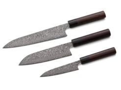 Damastmesser Set Santoku I -Küchenutensilien Laden damastmesser set santoku i 1