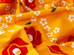 Furoshiki Tsubaki, Orange, 90 Cm -Küchenutensilien Laden furoshiki tsubaki orange 90 cm 1