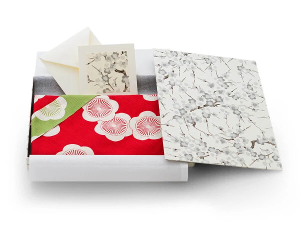Geschenkset Chiyogami Mit Furoshiki Hana, Doppelseitig 10 Geschenkset Chiyogami Mit Furoshiki Hana, Doppelseitig – Bild 8