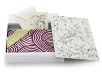 Geschenkset Chiyogami Mit Furoshiki Nami, Doppelseitig