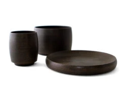 Geschirr-Set Turari Wan Sara Schwarz -Küchenutensilien Laden geschirr set turari wan sara schwarz 1