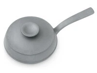 Gusseisenpfanne Malutto, Mit Deckel