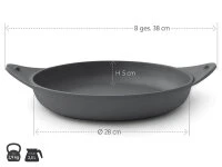 Gusseisenpfanne NakedPan, Ø 28 Cm, OIGEN 7 Gusseisenpfanne NakedPan, Ø 28 Cm, OIGEN – Bild 5