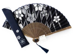 Handfächer Aihitoe Kon, Blau -Küchenutensilien Laden handfaecher aihitoe kon blau 1