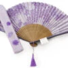 Handfächer Kiyoshisakura, Lila -Küchenutensilien Laden handfaecher kiyoshisakura lila