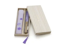 Handfächer Kiyoshisakura, Lila 7 Handfächer Kiyoshisakura, Lila – Bild 5