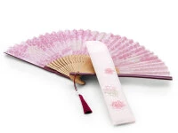 Handfächer Kiyoshisakura, Rosè 5 Handfächer Kiyoshisakura, Rosè – Bild 3