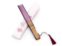 Handfächer Kiyoshisakura, Rosè 6 Handfächer Kiyoshisakura, Rosè – Bild 4