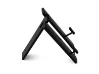 Handfächer Ständer, Holz Lackiert, Schwarz 5 Handfächer Ständer, Holz Lackiert, Schwarz – Bild 3