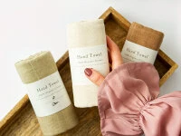 Handtücher Aus Japan, Bio-Baumwolle, Green, 36cm X 85cm 5 Handtücher Aus Japan, Bio-Baumwolle, Green, 36cm X 85cm – Bild 3