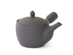 Japanische Teekanne Fuyou Kurokusube, Banko Yaki, 190 Ml -Küchenutensilien Laden japanische teekanne fuyou kurokusube banko yaki 190 ml 1