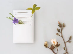 Japanische Vase Act/ Slit, Weiß 11 Japanische Vase Act/ Slit, Weiß -Küchenutensilien Laden japanische vase act slit weiss 1