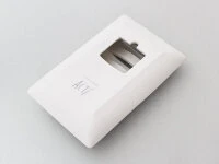 Japanische Vase Act/ Slit, Weiß 5 Japanische Vase Act/ Slit, Weiß – Bild 3