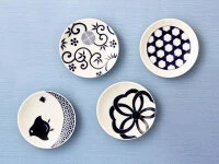 Japanischer Teller Mamezara, Yukiwa, Ø 10,8 Cm 6 Japanischer Teller Mamezara, Yukiwa, Ø 10,8 Cm – Bild 4