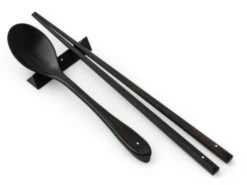 Japanisches Besteck-Set Yokina Asa, Ebenholz -Küchenutensilien Laden japanisches besteck set yokina asa ebenholz 1