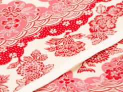 Japanpapier Chiyogami, Blütenwolken Rot/rosa -Küchenutensilien Laden japanpapier chiyogami bluetenwolken rot rosa 1