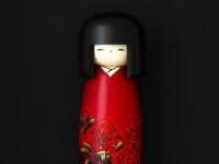Kokeshi: Dekofigur Benibara 8 Kokeshi: Dekofigur Benibara – Bild 6