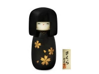Kokeshi: Dekofigur Zogan Cherry 3 Kokeshi: Dekofigur Zogan Cherry