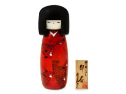 Kokeshi: Holzfigur Soshun -Küchenutensilien Laden kokeshi holzfigur soshun 1