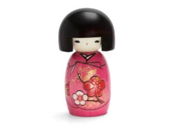 Kokeshi: Holzpuppe Okappa San -Küchenutensilien Laden kokeshi holzpuppe okappa 1