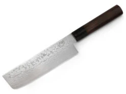 KYUSAKICHI ZA Damascus Nakiri 165, 69 Lagen -Küchenutensilien Laden kyusakichi za damascus nakiri 165 69 lagen 1