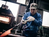 KYUSAKICHI ZA Damascus Santoku 180, 69 Lagen 12 KYUSAKICHI ZA Damascus Santoku 180, 69 Lagen – Bild 10