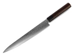 KYUSAKICHI ZA Damascus Sujihiki 240, 69 Lagen -Küchenutensilien Laden kyusakichi za damascus sujihiki 240 69 lagen 1