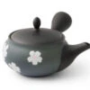 Kyusu Hiranaru Sakura, Japanische Teekanne 1 Kyusu Hiranaru Sakura, Japanische Teekanne -Küchenutensilien Laden kyusu hiranaru sakura japanische teekanne