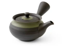 Kyusu Midorierimaki, Japanische Teekanne Mit Seitengriff