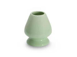 Matcha Besenständer, Kusenaoshi, Hellgrün -Küchenutensilien Laden matcha besenstaender kusenaoshi tuerkis 1