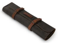 Messer-Tasche, Leder, Vintage-Style 5 Messer-Tasche, Leder, Vintage-Style – Bild 3