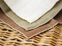 Oshibori, Bio Erfrischungstuch Japan, Brown, 25cm X 25cm 6 Oshibori, Bio Erfrischungstuch Japan, Brown, 25cm X 25cm – Bild 4