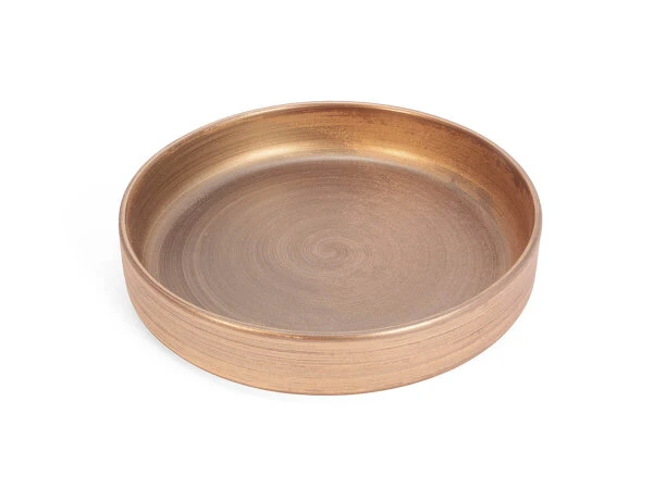 Shusetsu Servierplatte Gold, Tief, Stapelbar 6 Shusetsu Servierplatte Gold, Tief, Stapelbar – Bild 4