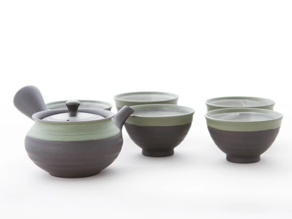 Teeservice Kurofukugata Midorierimaki, 6-teilig 11 Teeservice Kurofukugata Midorierimaki, 6-teilig – Bild 9