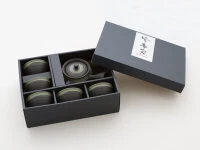 Teeservice Kurofukugata Midorierimaki, 6-teilig 4 Teeservice Kurofukugata Midorierimaki, 6-teilig – Bild 2