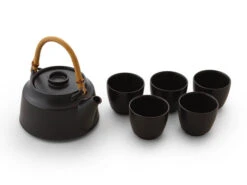 Teeservice T.Kato, Schwarz, 6-teilig -Küchenutensilien Laden teeservice t kato schwarz 6 teilig 1