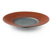 Tiefer Teller Homura, Rot, 3 Größen 5 Tiefer Teller Homura, Rot, 3 Größen – Bild 3