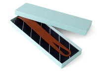 Umhängetasche Furoshiki Sutoraipu, Marine, 70 Cm 5 Umhängetasche Furoshiki Sutoraipu, Marine, 70 Cm – Bild 3