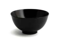 Urushi Reisschale Kenro L, Schwarz -Küchenutensilien Laden urushi reisschale kenro l schwarz 1