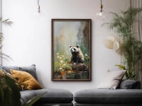 Wandbild Dobutsu #4, Japanische Tiere, Farbig 2:3 5 Wandbild Dobutsu #4, Japanische Tiere, Farbig 2:3 – Bild 3